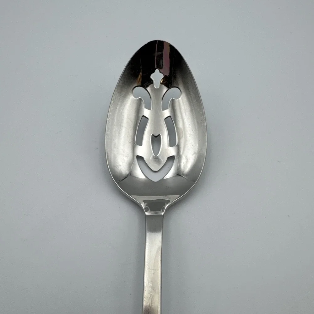 Oneida All American Stainless Glen Cove Slotted Serving Spoon